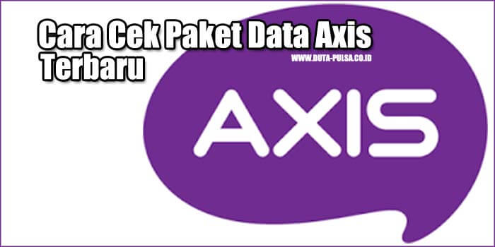 cara cek paket data axis